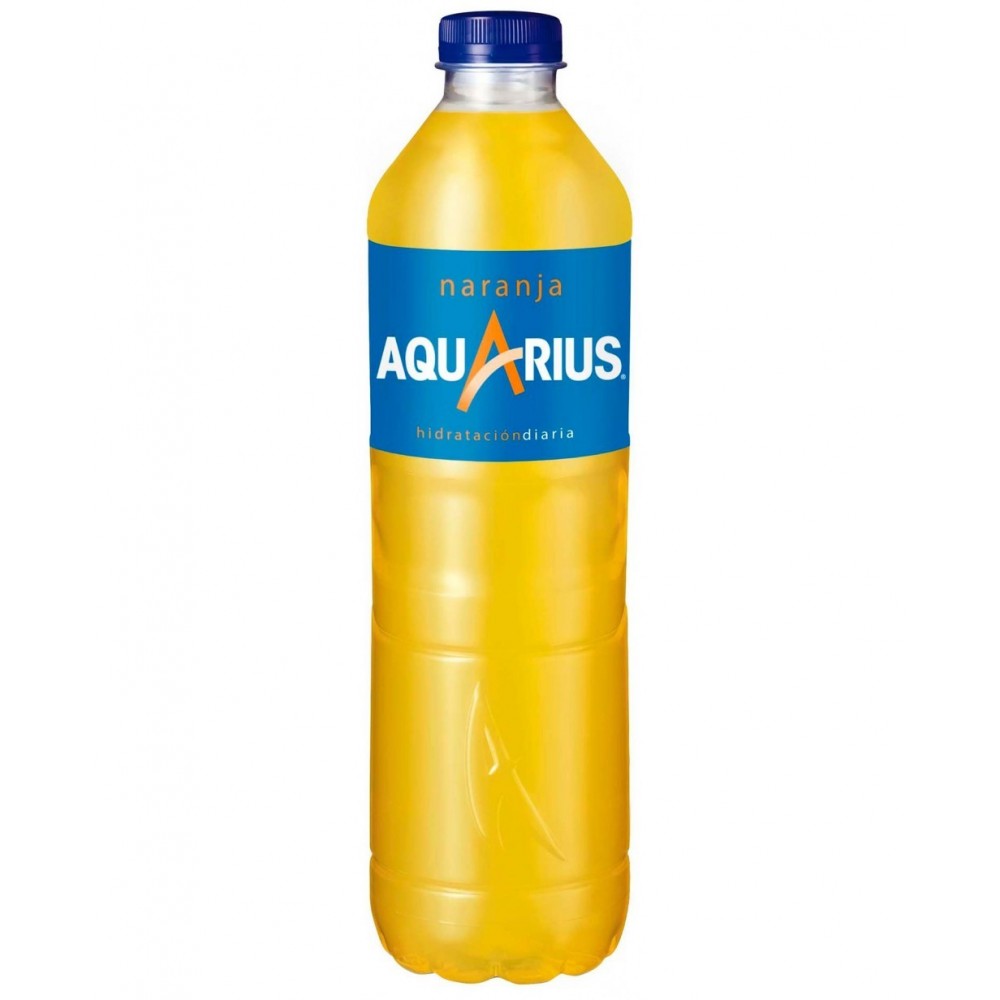 AQUARIUS NARANJA 1.5 litros x6 botellas