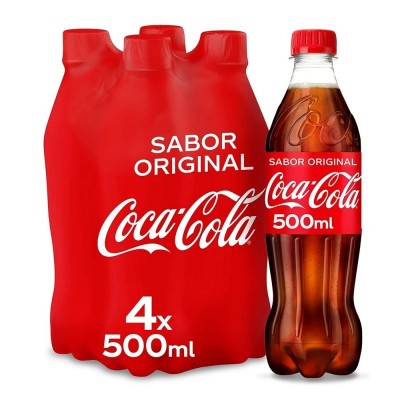 Cocacola PET 500ml x24 botellas