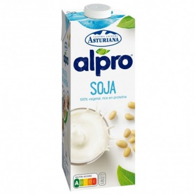 Leche Alprosoja Asturiana 1 litro c/6