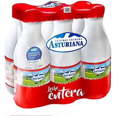 Leche Asturiana 1.500 litros TODAS c/6
