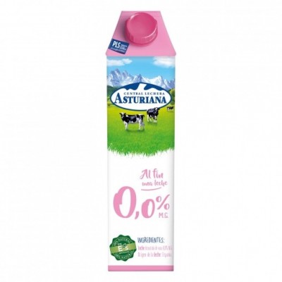 Leche Asturiana MG brik 1 litro TODAS C/6