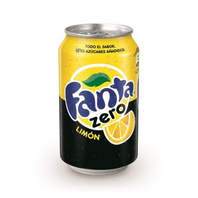 Bote Fanta ZERO Limon 33CL x24