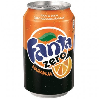 FANTA ZERO NARANJA 33cl x24