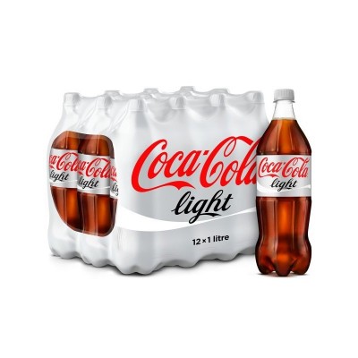 Cocacola light 1 litro x12