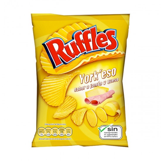 RUFFLES YORKESO 125g 12u