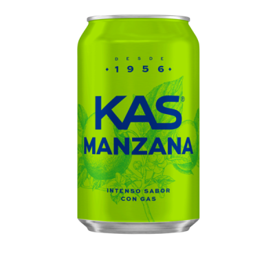 KAS MANZANA LATA 330ml 24 u/caja