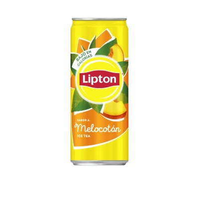 LIPTON MELOCOTON SLEEK 330ml 24 u/caja