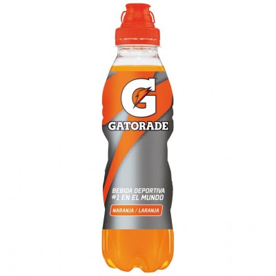 GATORADE NARANJA PET 500ml 12 u/caja