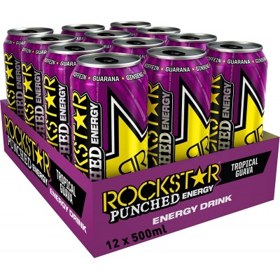 ROCKSTAR 500 MP12 GUAVAml 12 u/caja