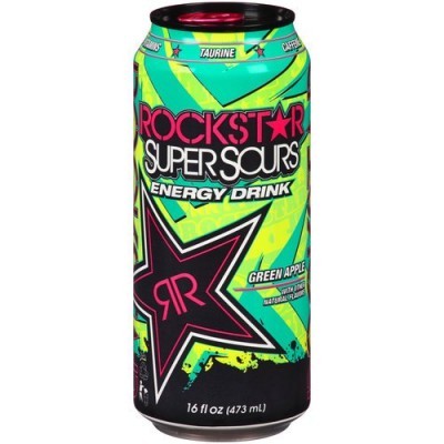 ROCKSTAR 500 MP12 SOURS GREEN APPLEml 12 u/caja