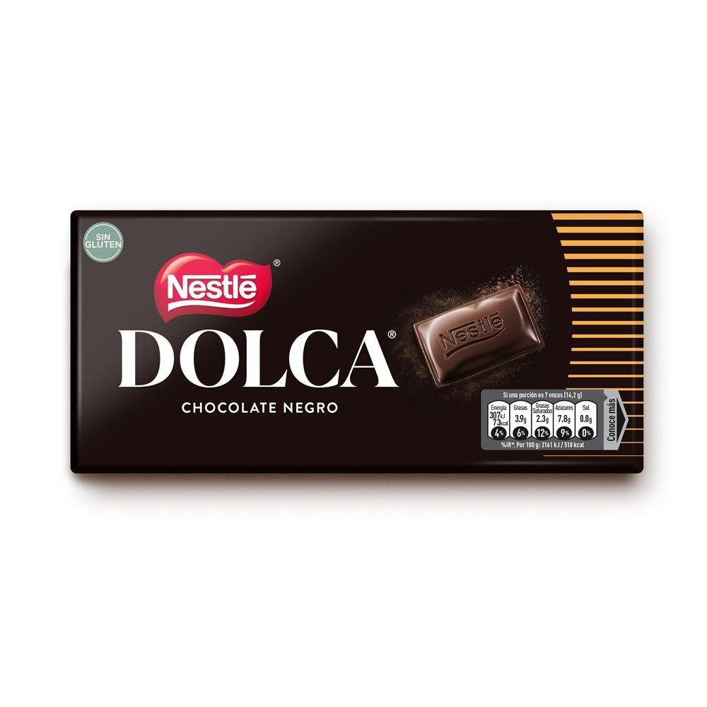 CHOCOLATE DOLCA SIN LECHE