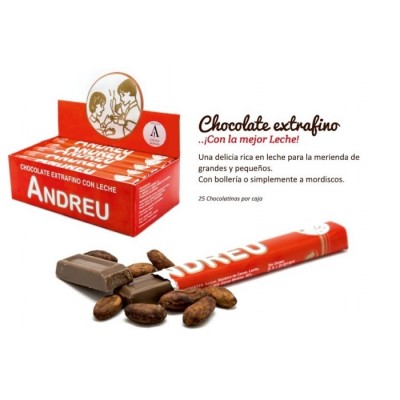 CHOCOLATINA ANDREU EST. 25 UN