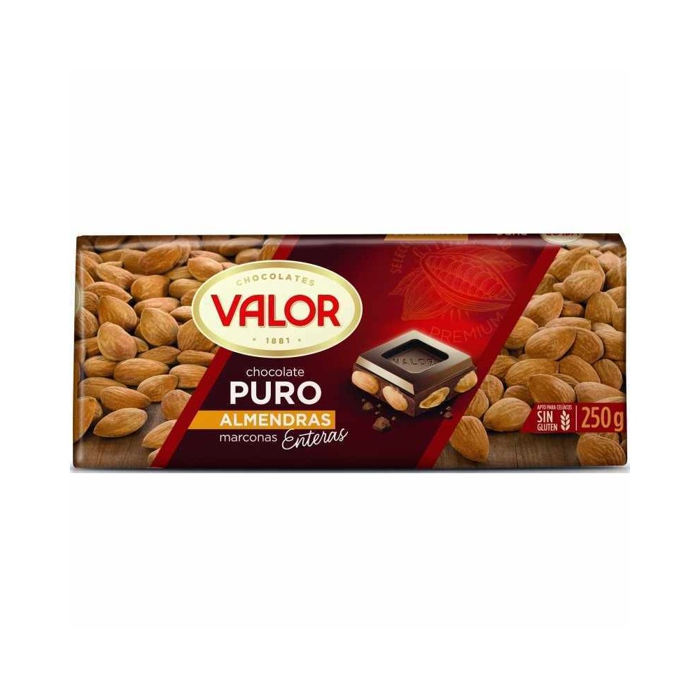 VALOR PURO ALMENDRAS 250 GRS,