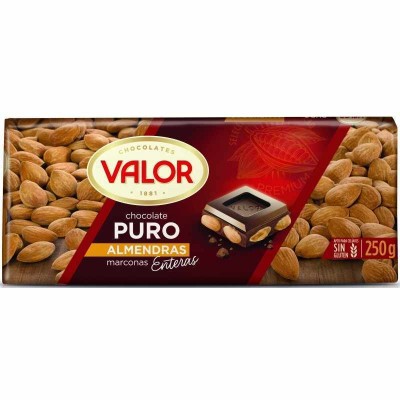 VALOR PURO ALMENDRAS 250 GRS,