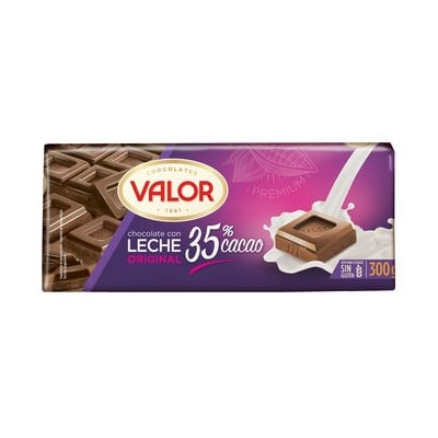 VALOR CON LECHE 300 GRS,