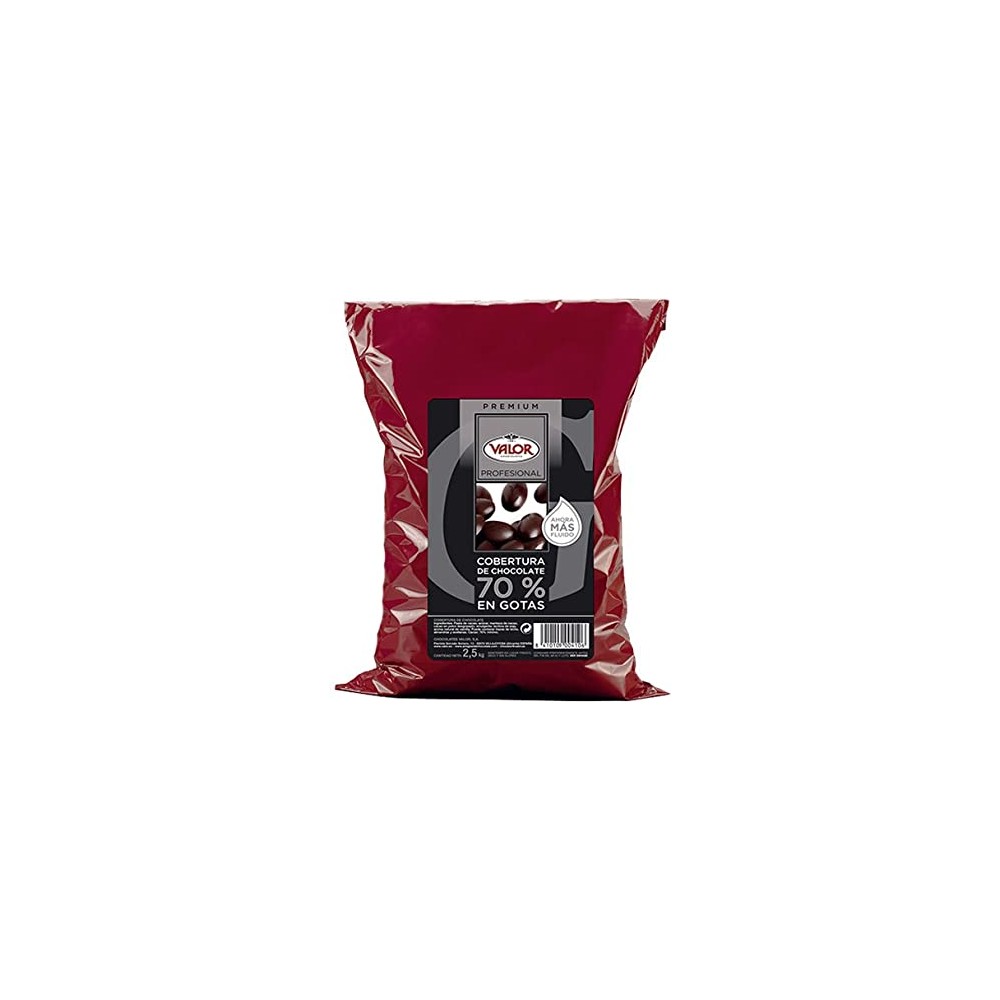 CHOCOLATE COBERTURA 70% LAGRIMA 2.5 KG