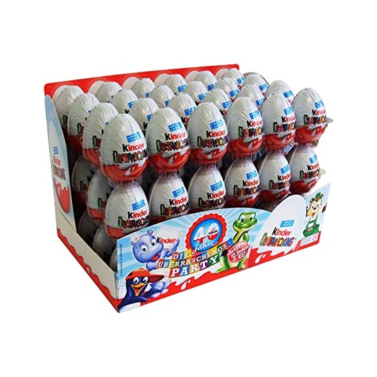 HUEVOS KINDER CAJA 72 UNID,