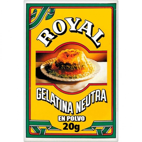 GELATINA NEUTRA ROYAL 20 GR ESTUCHE