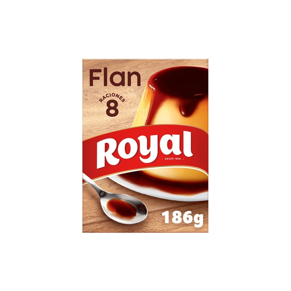 FLAN ROYAL-AZUCAR 8 FLANES