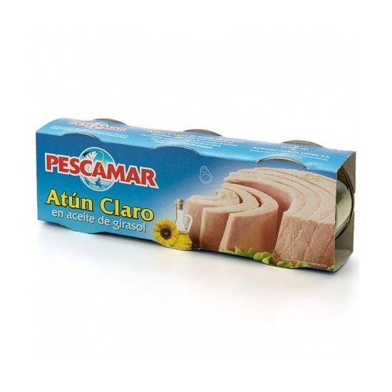 ATUN CLARO PESCAMAR RO 85 PACK 3