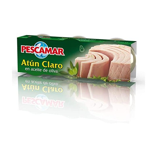 ATUN PESCAMAR AC OLIVA RO 85 PACK 3