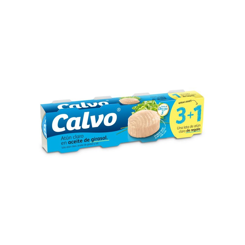 ATUN CLARO CALVO RO80 PACK 3+1 ATUN CLARO CALVO RO80 PACK 3+1
