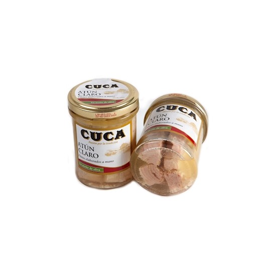 ATUN CLARO A OLIVA CUCA 180 g TARRO