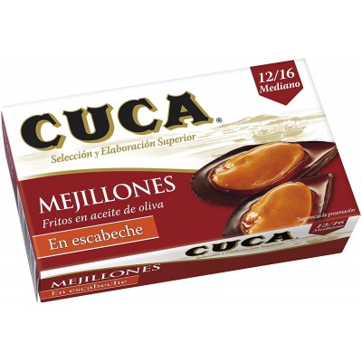 MEJILLONES CUCA ESCABECHE 10/14 RO-120