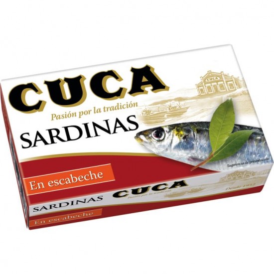 SARDINAS CUCA ESCABECHE 3-4 R-125 PACK 5