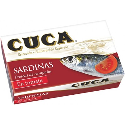 SARDINAS CUCA TOMATE 3-4 R-125 PACK 5