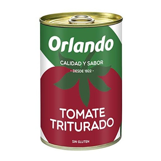 TOMATE TRITURADO ORLANDO 400 GR.LATA