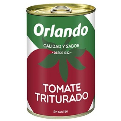 TOMATE TRITURADO ORLANDO 400 GR.LATA