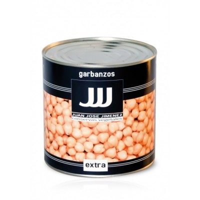 GARBANZOS NATURAL JJJ BOTE 3 KG,