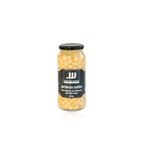 GARBANZOS JJJ TARRO 290 GR CRISTAL