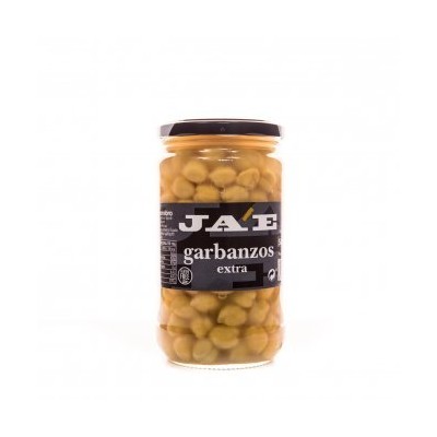 GARBANZOS NATURAL JAE TARRO 1 KG,