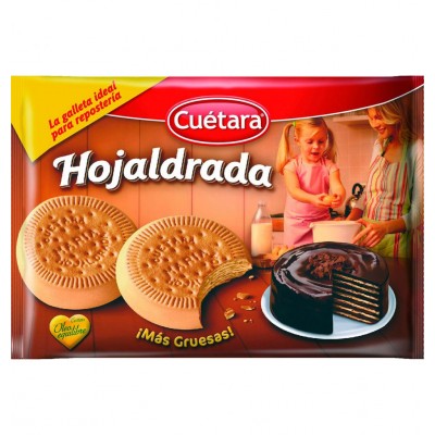 GALLETA HOJALDRADA CUETARA 600 GRS,