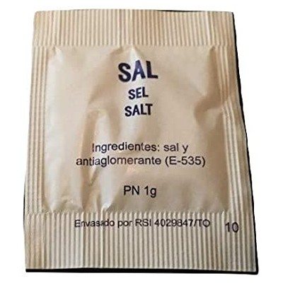 SAL MONODOSIS D SABOR C/2000 UNID 1 GRAM