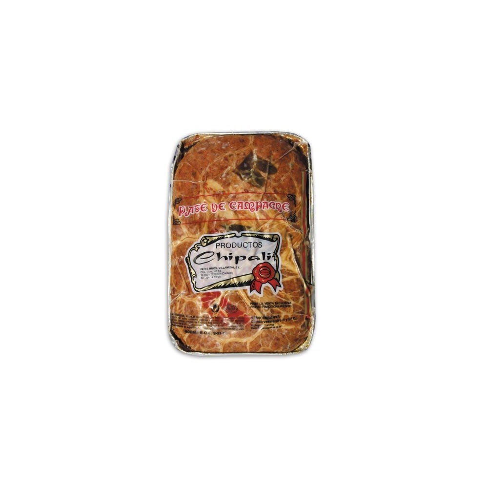 PATE CAMPAGNE CHIPALI TARRINA E KG