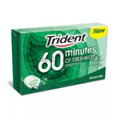 TRIDENT 60 MIN HIERBABUENA 16u