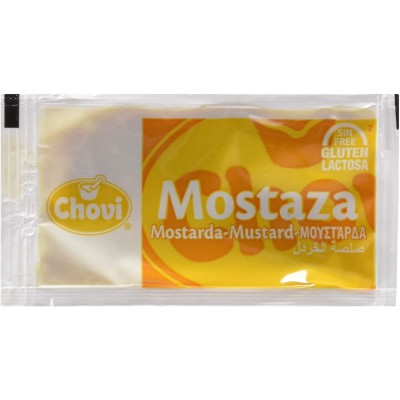 MOSTAZA CHOVI SOBRES 378 UNID.