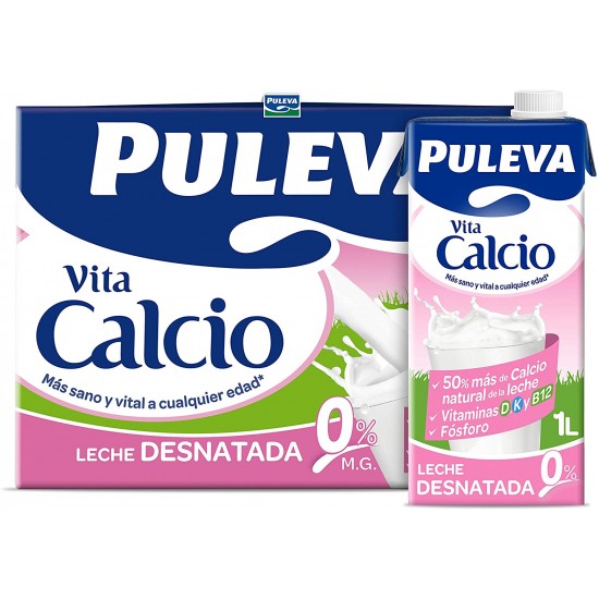 LECHE PULEVA CALCIO DESN,BRIK 6/1