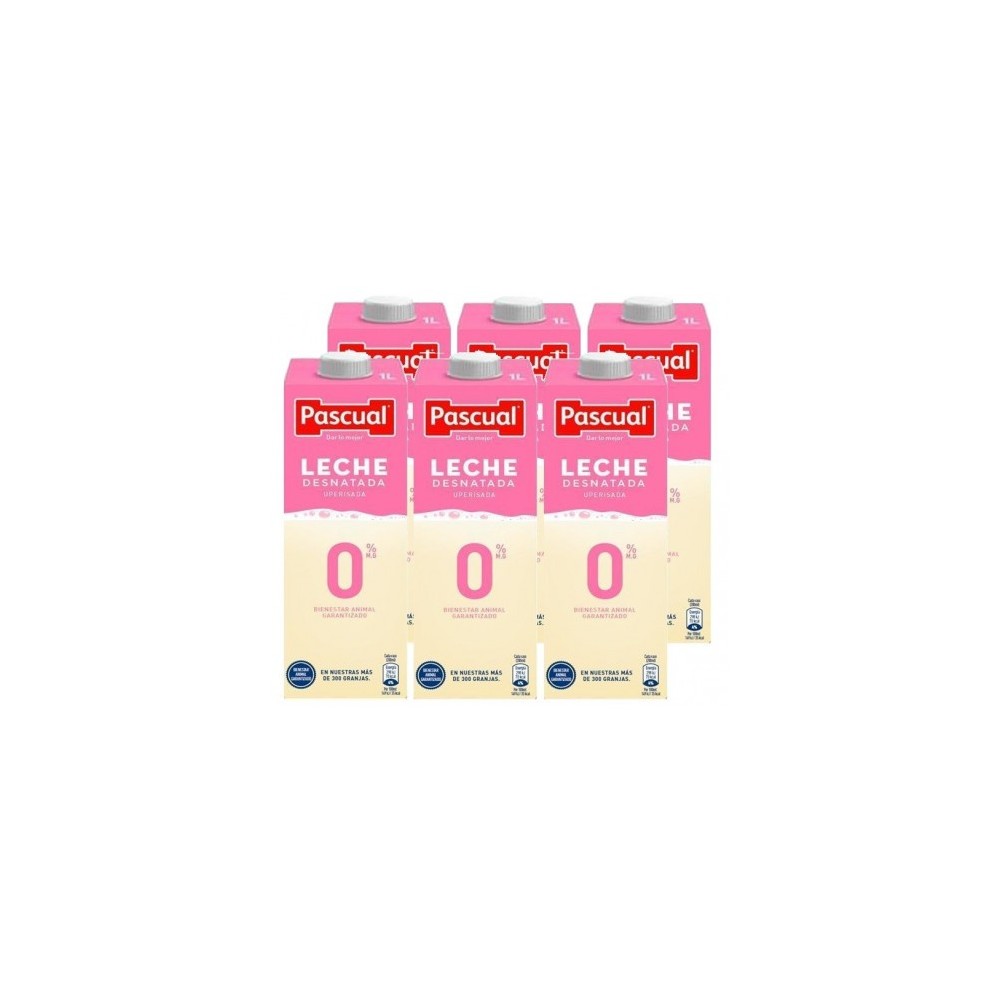 LECHE PASCUAL DESNATADA BRIK 1 L,