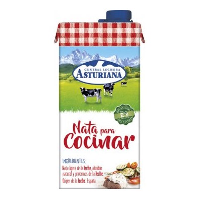 NATA COCINA 18% ASTURIANA BRIK 200 GR.