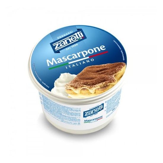 QUESO MASCARPONE ZANETTI 500 GRS,