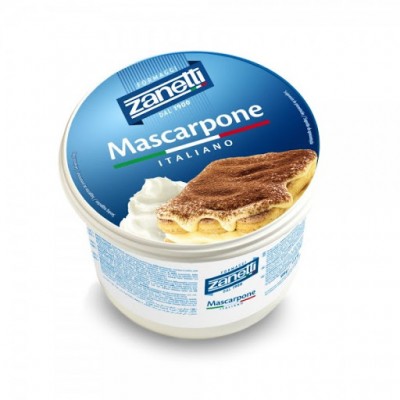 QUESO MASCARPONE ZANETTI 500 GRS,