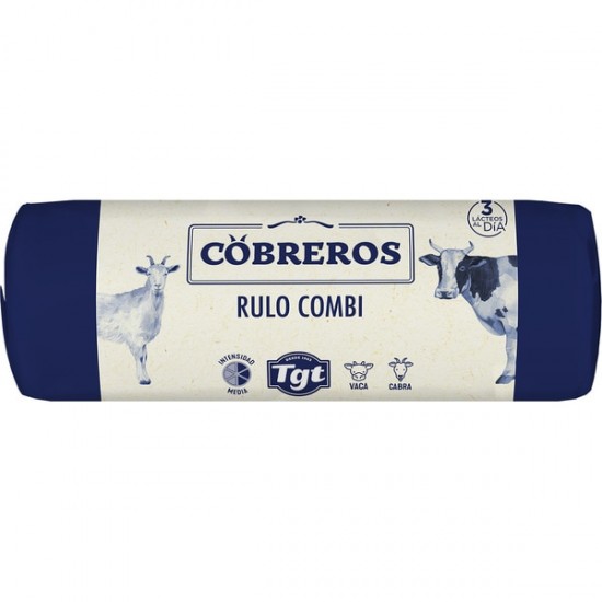 QUESO RULO COMBI VACA CABRA...