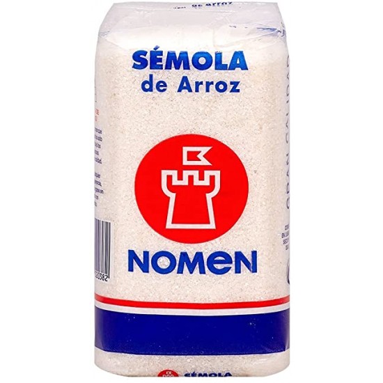 SEMOLA ARROZ NOMEN 250 GRS,