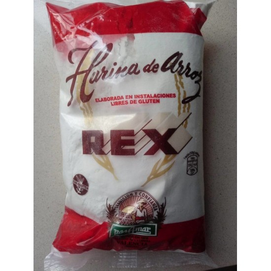 HARINA ARROZ REX 500 GRS,