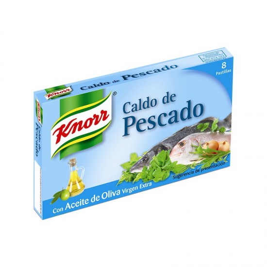 CALDO PESCADO KNORR 8 PLLAS.