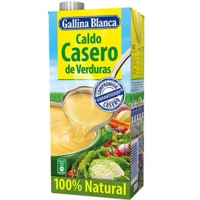 CALDO VERDURAS BRIK 1 L.G.BLANCA